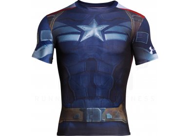 Under Armour Tee-shirt Compression Alter Ego Captain America M 