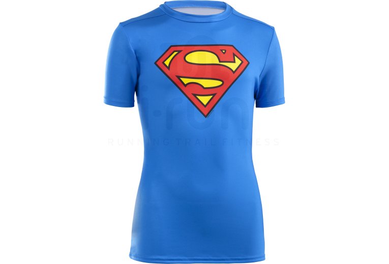 Under Armour Camiseta manga corta Compression Alter Ego  Superman Junior