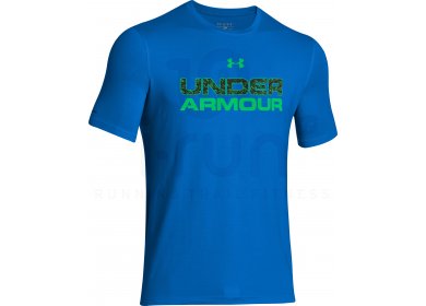 Under Armour Tee-shirt Wordmark Fill 1 M 