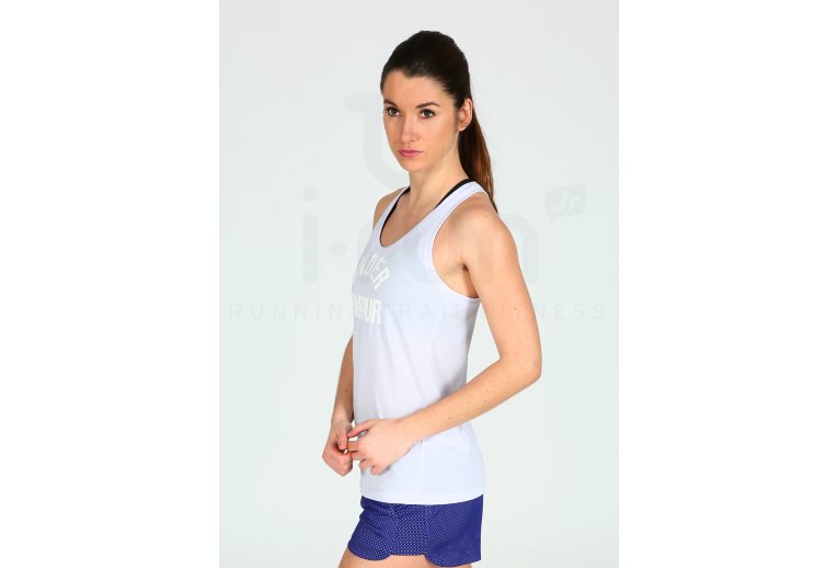 Under Armour Camiseta de tirantes Threadborne Train Word Mark