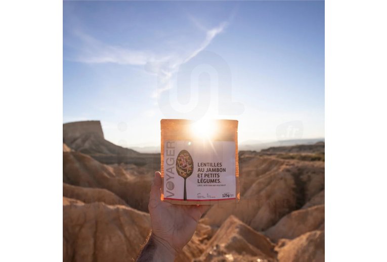 Voyager Linsen mit Schinken und Gemüse