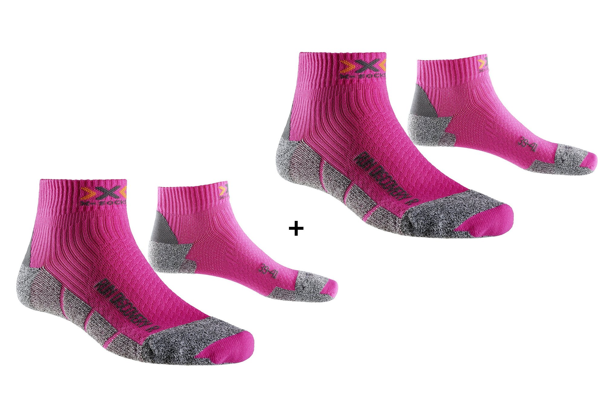 X-Socks Pack Run Discovery 2.1 Chaussettes